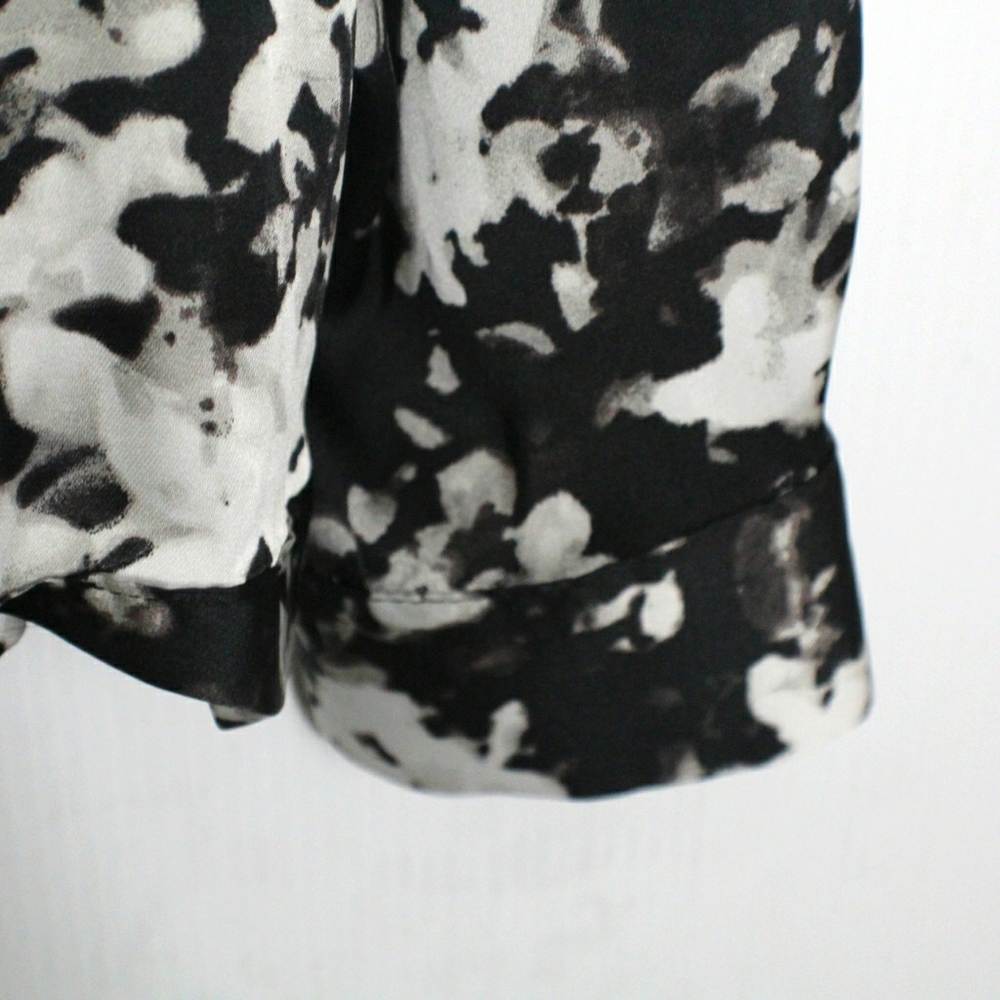Apt. 9 ladies blouse size large black and white - Picture 3 of 6